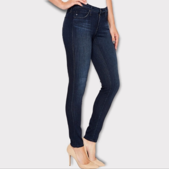 AG Adriano Goldschmied the Legging super skinny dark wash jeans size 4 / 27R - Picture 7 of 16